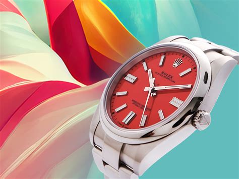 rolex verkleurd|Rolex oyster perpetual color guide.